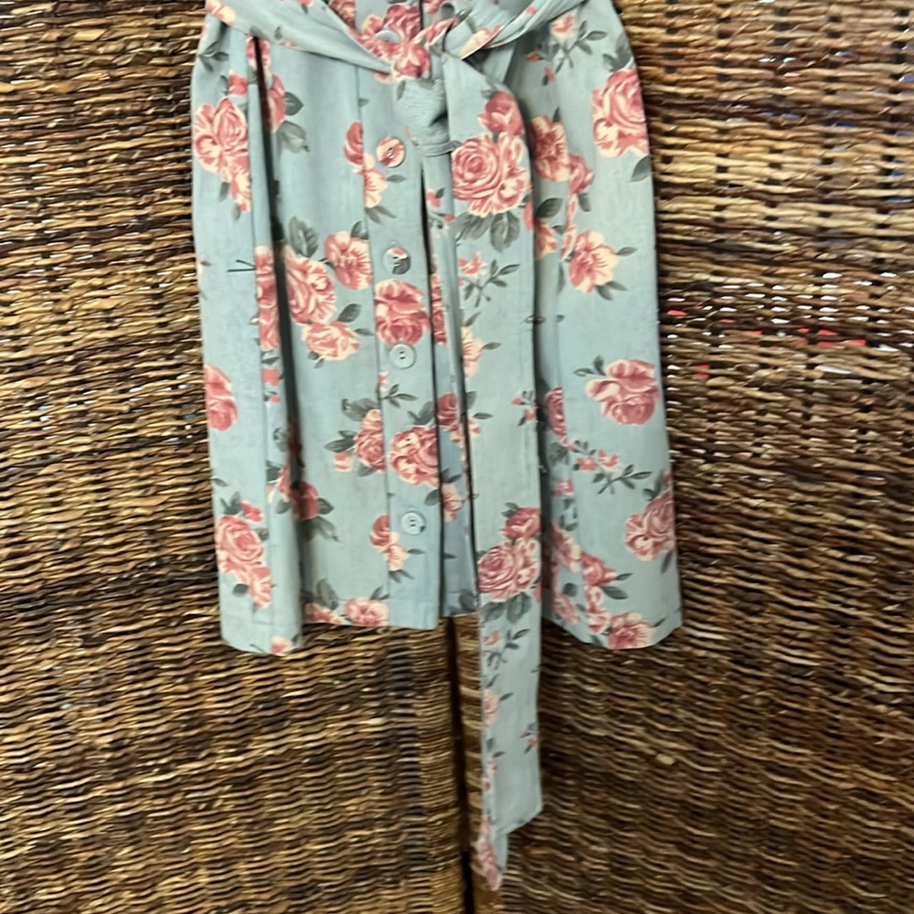 Rose Button-Up Dress - Picture 5 of 7